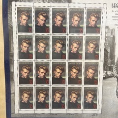 アンティーク海外切手ジェームスディーンの画像