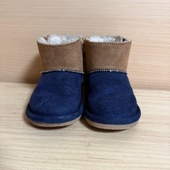 ホットビスケッツ ミキハウス ムートン ブーツ 冬靴 15cm