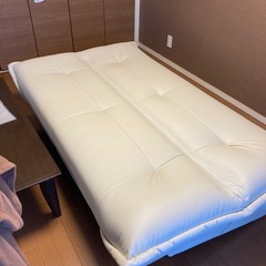【引取限定】　家具　ソファベッド 日本製　ソファーベッドの画像