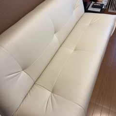 【引取限定】　家具　ソファベッド 日本製　ソファーベッドの画像