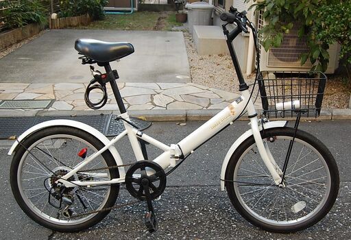 譲渡先確定【2024年購入】THREE STONE ギヤ付き 折り畳み折り畳み自転車 20インチ