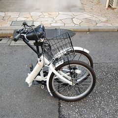 譲渡先確定【2024年購入】THREE STONE ギヤ付き 折り畳み折り畳み自転車 20インチの画像