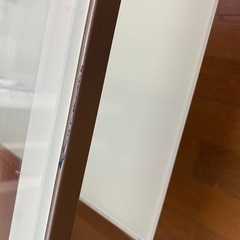 ガラス　ローテーブル　居間の画像