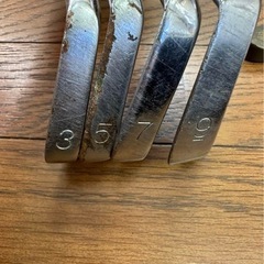 R.K mizuno ゴルフクラブ4本セット 中古ゴルフクラブの画像