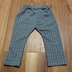 ベビー　フォーマル風上下セット　80cmの画像
