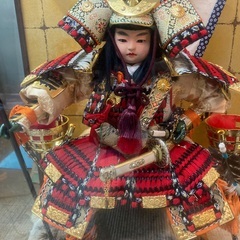 子供武者人形の画像