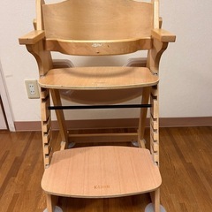 【KATOJI】　キッズチェア　中古の画像