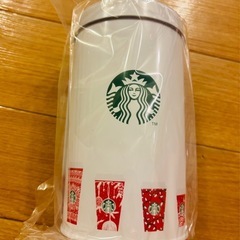 新品 スタバ 小物入れ/マルチケース ホワイト 