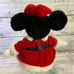 ミニーマウス クリスマスぬいぐるみ  2体セットの画像