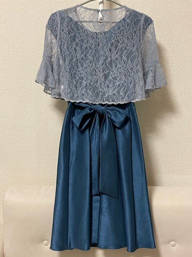 AIMR パーティドレス　青