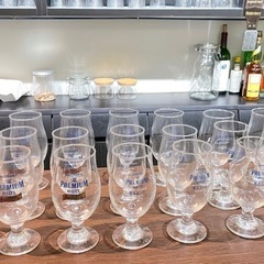 サントリー「プレミアムモルツ」340mlビアグラス46個セットの画像
