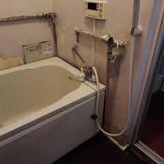 【都営住宅退去／掃除】「修繕費用・原状回復費用・張替費用・交換費用／借主・貸主費用負担区分」風呂釜撤去＋浴槽取り外し￥28000－（税別）ＦＲＳ本店 - 江戸川区