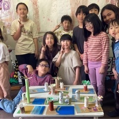 楽しく自然と学べる、こどもアート英会話の画像