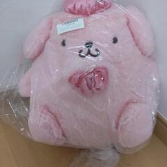 ポムポムプリン　ピンクダンボセット　未開封　未使用　ぬいぐるみ　...