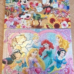 プリンセス　ディズニー　パズル