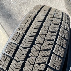 ブリヂストンVRX2 155/65R13 アルミホイール付きの画像