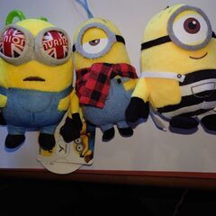 【お取引相談中】ミニオンマスコット3種類セット