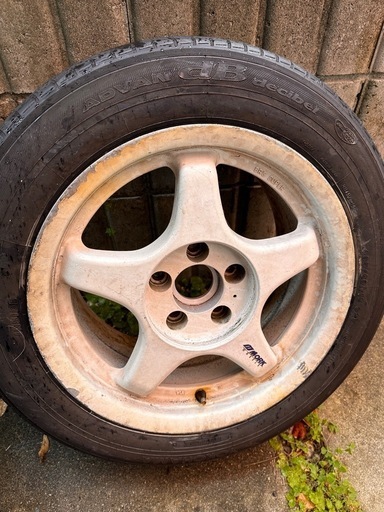 16インチ　8j+30 2本　アルミホイール