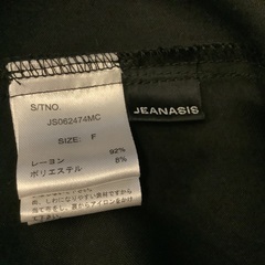 JEANASIS ジーナシス　長袖ブラウス　サイズF キャンディ袖の画像