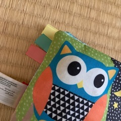 値下げ✳︎フィッシャープライズ　コップがさね　布絵本　ガラガラの画像