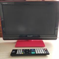 シャープアクオスTV19型の画像
