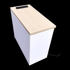 【ジ1105-4】 ルーターボックス ケーブル収納 2口コンセン...