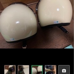 セット　バイク　ヘルメット　フルフェイスの画像