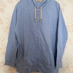 オリーブのゆったりパーカー