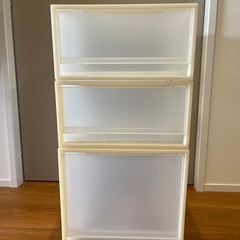 無印良品カラーボックス3点