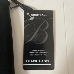 【SORITEAL 】新品　ブラックラベル スカート ウエスト61-ヒップ89の画像