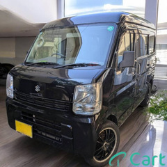 【ローン対応可能・神奈川県発】☆スズキ　エブリィバン　PCハイルーフ　☆車検2026年8月まで　☆社外アルミホイールの画像
