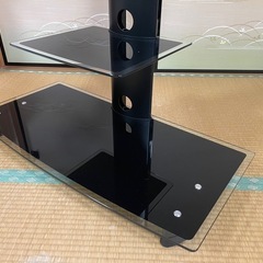 テレビスタンド ハイタイプ キャスター付き 32～49インチ対応の画像