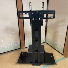 テレビスタンド ハイタイプ キャスター付き 32～49インチ対応の画像