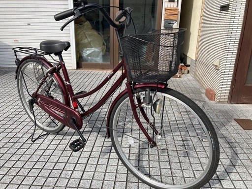 【26インチ自転車】変速なし　タイヤ状態良好❗️どなたにも乗りやすい自転車❗️若林自転車　膳所店　SALE中❗️