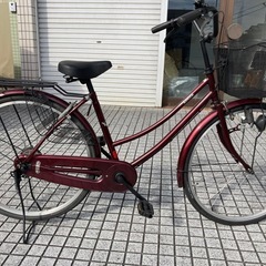 【26インチ自転車】変速なし　タイヤ状態良好❗️どなたにも乗りやすい自転車❗️若林自転車　膳所店　SALE中❗️