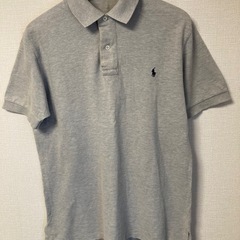 Ralph Lauren グレー ポロシャツ Lサイズ