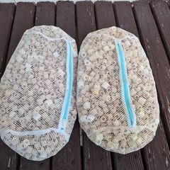 濾材約15㍑程ネット込み。（水槽、アクアリウム）