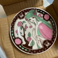 ワンピース 一番くじ 皿 光月日和(小紫)＆ワンピース 一番くじ 華ノ幕 Ｅ賞 小紫 手ぬぐいの画像