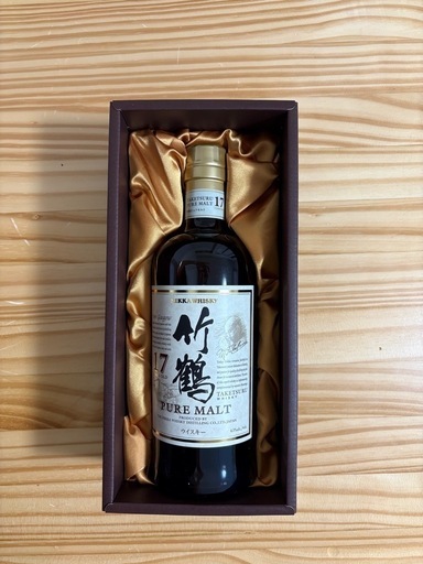 【新品未開封】竹鶴17年　箱付き　700ml