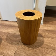 無印　木のゴミ箱