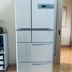 三菱製ノンフロン冷凍冷蔵庫　2007年製　445Lの画像