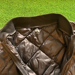 ユニクロ　ウルトラライトダウン　キルティング　黒　メンズの画像