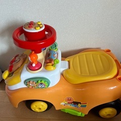 アンパンマン押し車赤ちゃんタッチおもちゃベビーカーの画像