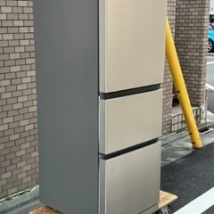 HITACHI 日立 冷凍冷蔵庫 R-27NV 右開き 3ドア 265L 真ん中野菜室 閉め忘れ防止 脱臭 チルド室 鋼板ドア 2020年製の画像