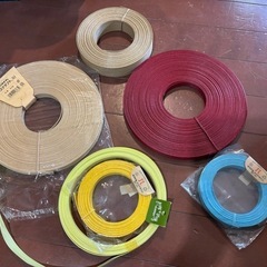 手芸用品　エコクラフト　新品未使用　5点