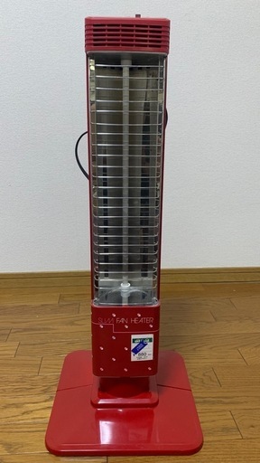 レッド　ファンヒーター