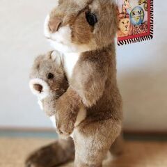 カンガルーぬいぐるみ36cm