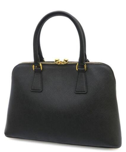 ☆訳有極美品☆PRADA プラダ サフィアーノ SAFFINO LUX NERO PRADA プラダ サフィアーノ SAFFINO LUX NERO 2WAY
