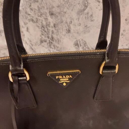 PRADA プラダ サフィアーノ SAFFINO LUX NERO 2WAY