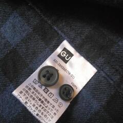 メンズGUあったかシャツL美品の画像